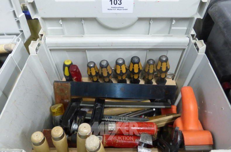 Tischlerwerkzeugkiste