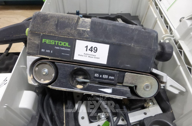 Bandschleifmaschine, groß