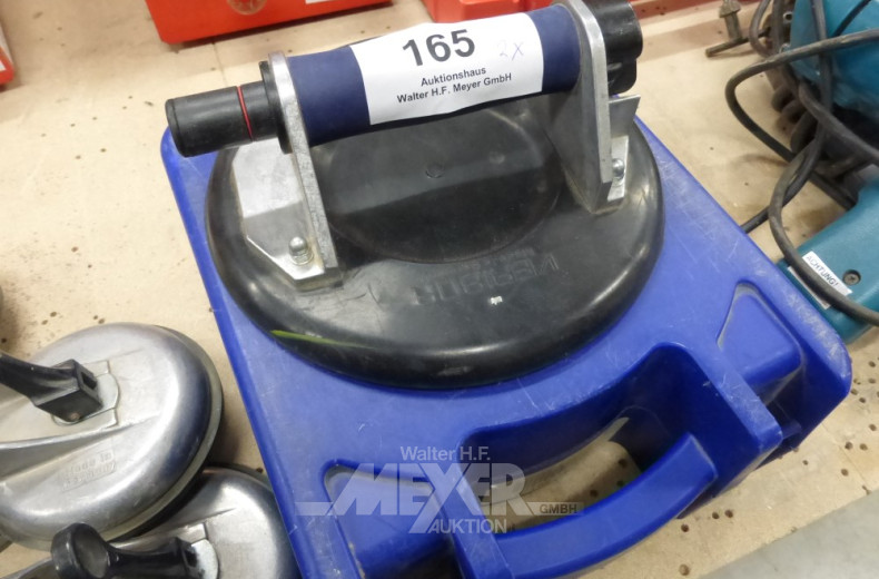 2 Plattensaugheber im Kasten