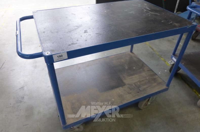 Schwerlastetagenrollwagen