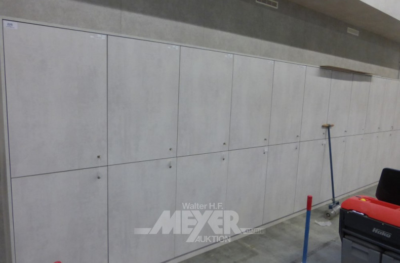 Werkzeug-/ Personalschrankanlage,