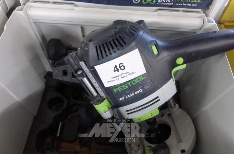 Oberfräse, im Systainer