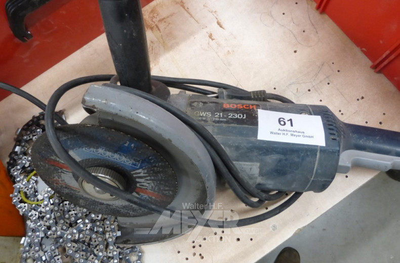 Winkelschleifmaschine, groß