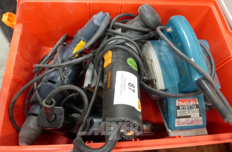 Posten Handmaschinen: