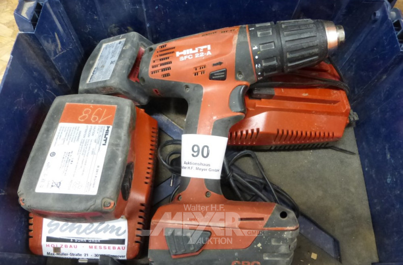 Akku- Bohrschrauber