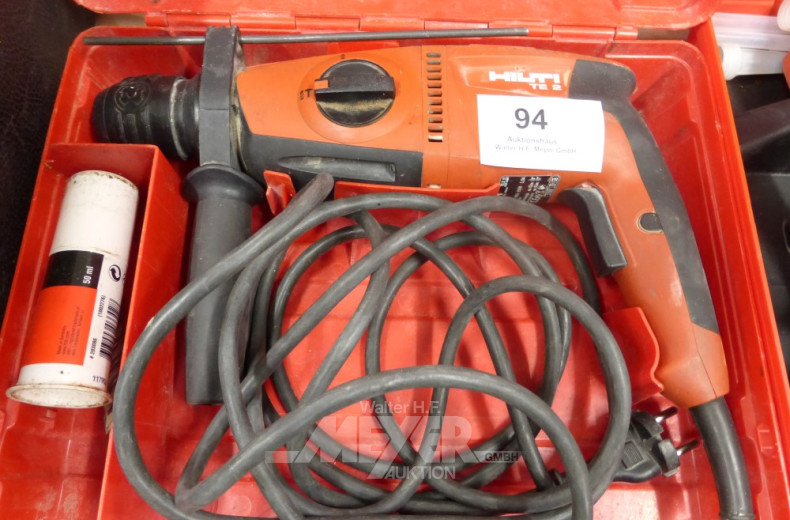 Bohrhammer im Koffer