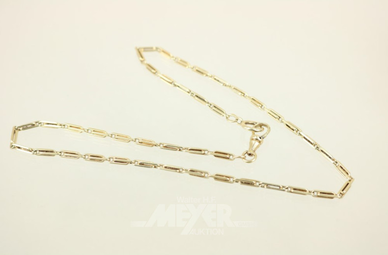 dünne Gliederkette, 585er GG,