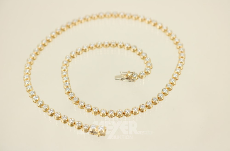 Collier, 750er GG, Allianzform,
