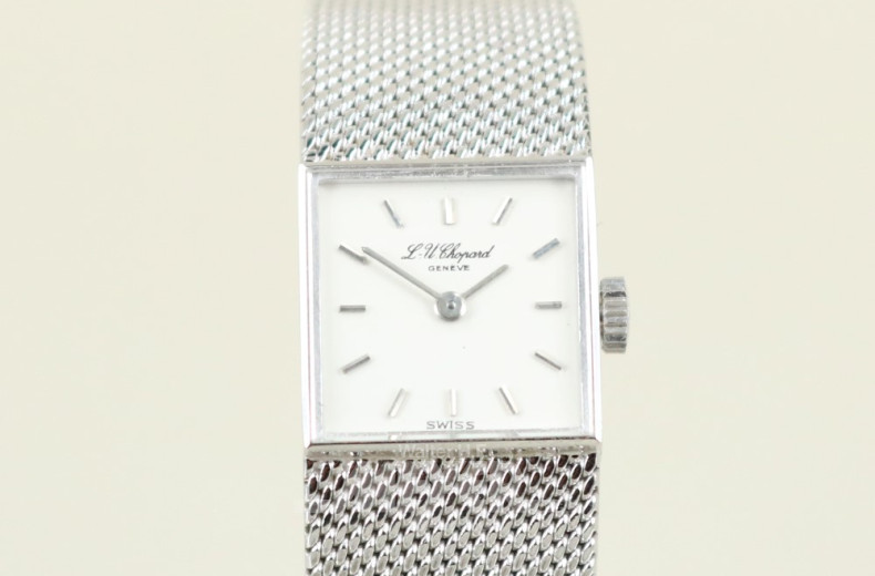 Damenarmbanduhr ''CHOPARD'', 750er WG,