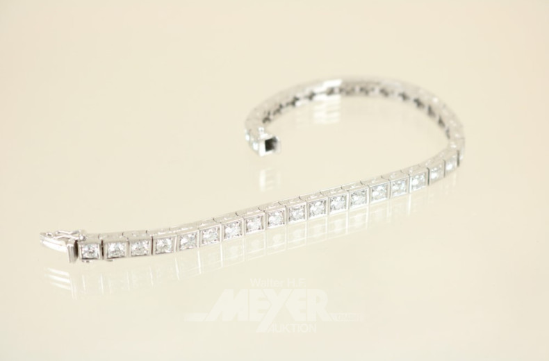 Armband, 585er WG, Allianzform,