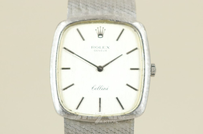 Herrenarmbanduhr, 750er WG