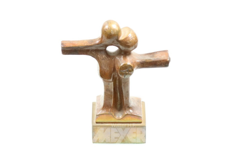 kl. Bronzefigur, ''Paar'',