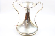 Henkelvase, 800er Silber, Italien
