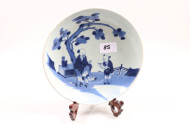 chin Keramik-Teller mit figürlicher