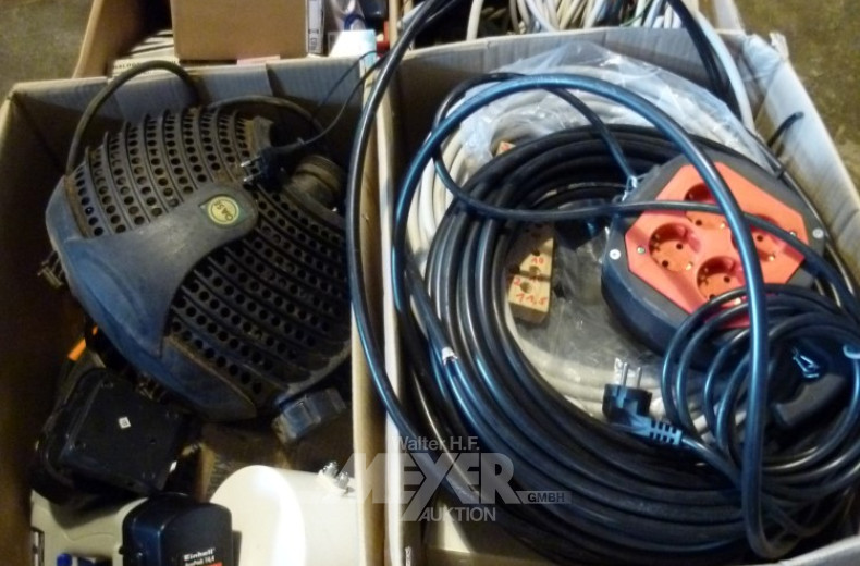 gr. Posten Elektro-Technik: (1 Palette)