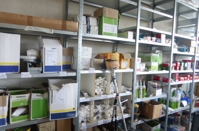 Fachboden- Regalanlage