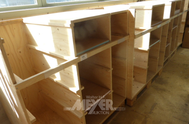 4 Paletten- Einschubkästen für