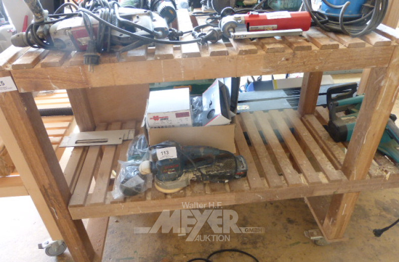 Holzmontage-Rollwagen