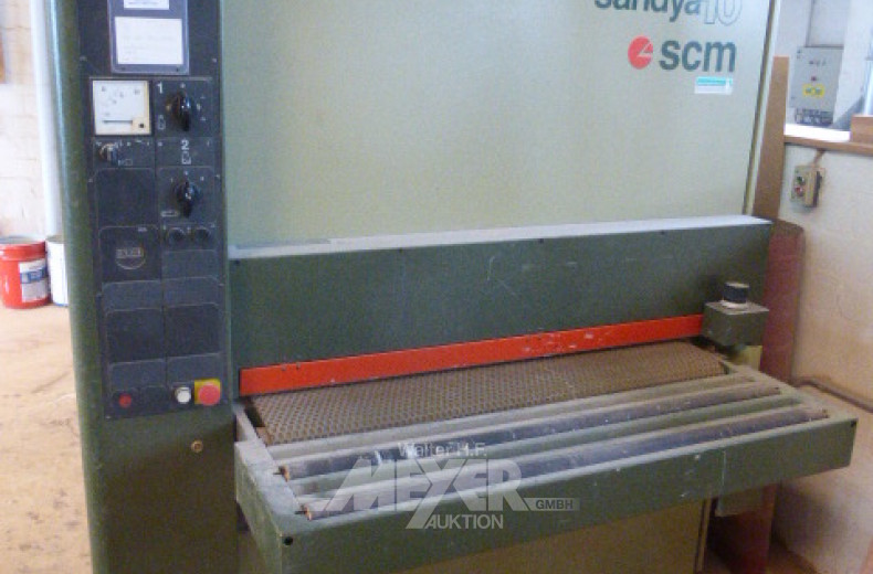 Breitband-Schleifmaschine