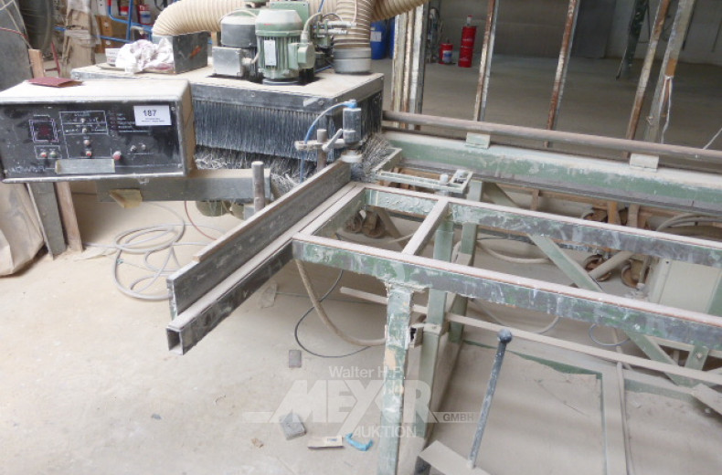 Bürstschleifmaschine