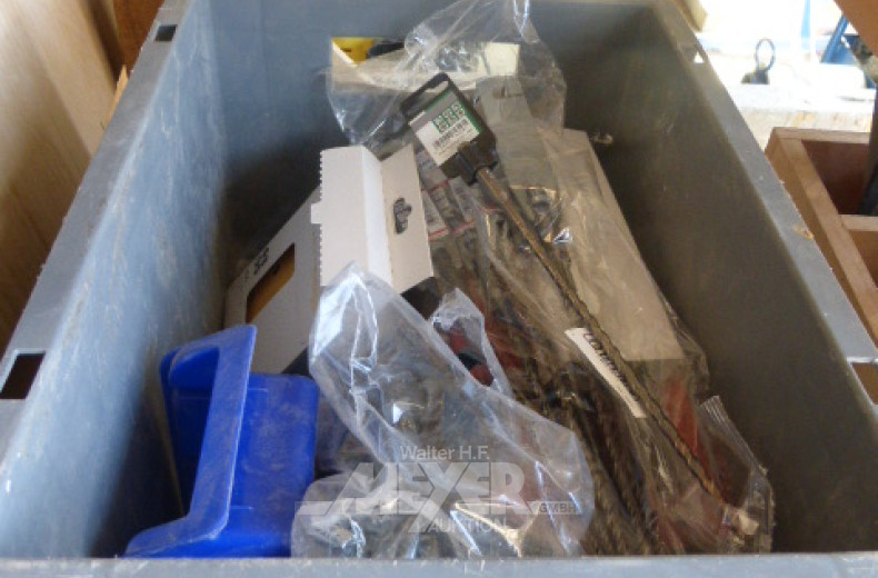 Posten Bohrer u. Schleifmittel in