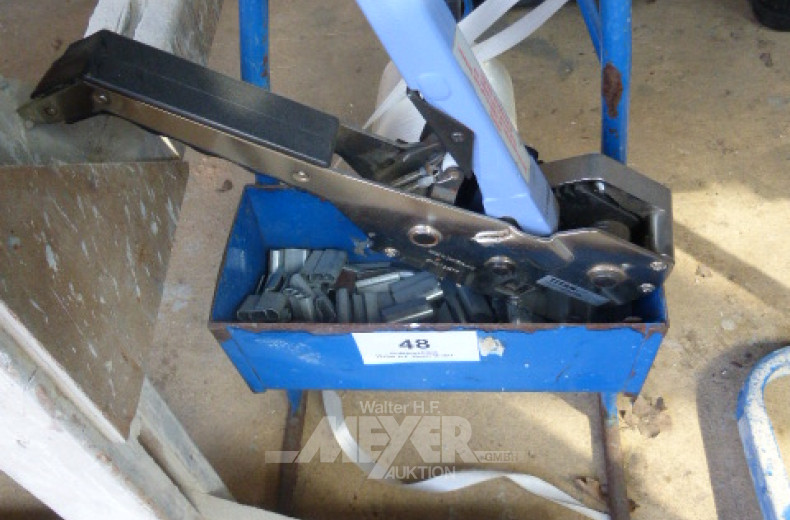 Kunststoff- Umreifungsgerät mit