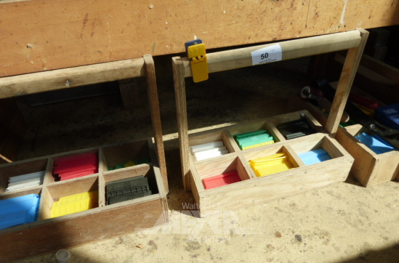 3 Tischlerkästen mit