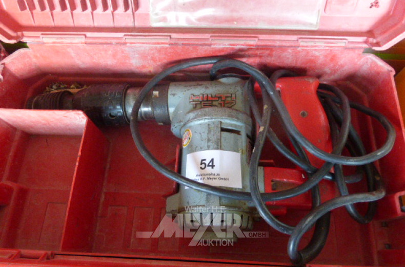 Aufbruch- Bohrhammer