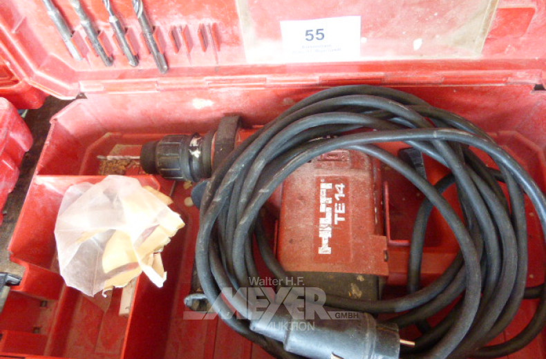 Aufbruch- Bohrhammer