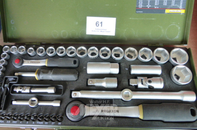 Steckschlüsselkasten, ½ zoll