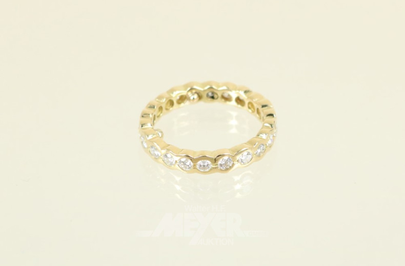 Damenring, 750er GG, Allianzform,