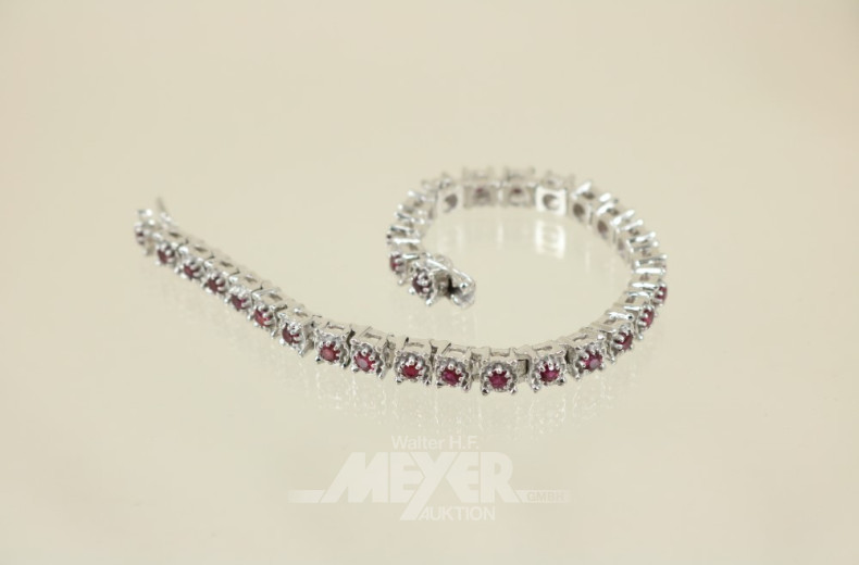 Armband, 750er WG, ca. 38,5 g.,