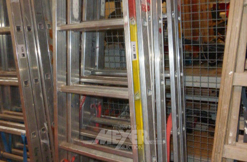 3 Aluminium-Leitern,