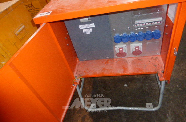 Kraftstromverteilerschrank