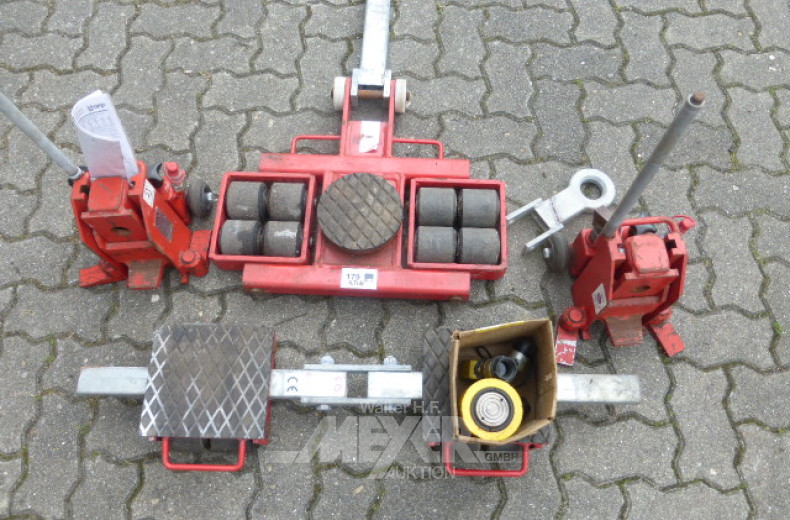 Schwerlasttransportrollgestell