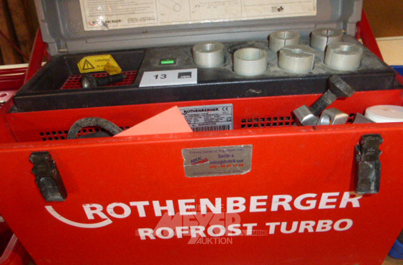 Rohr-Einfriergerät ROTHENBERGER Rofrost