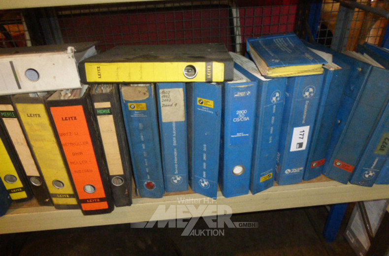 Posten BMW-Fachliteratur /