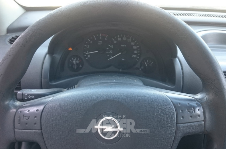 Kleinkastenwagen, blau