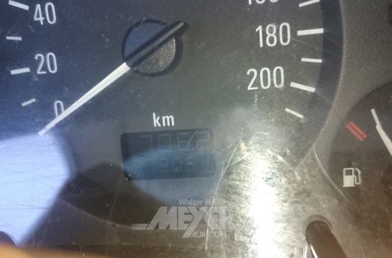 Kleinkastenwagen, blau