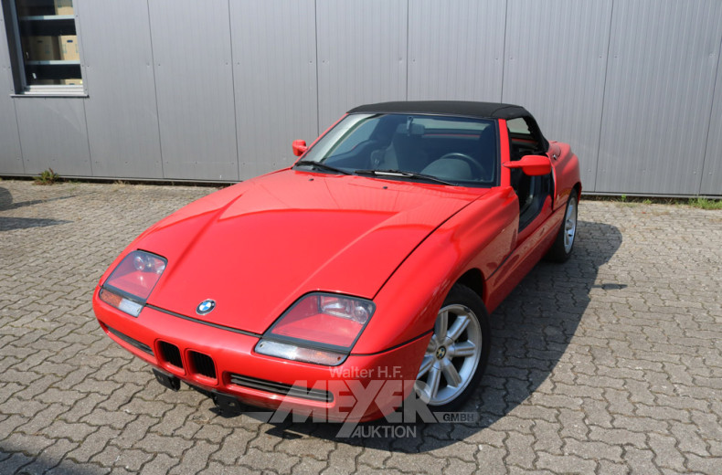 PKW, rot -Roadster-