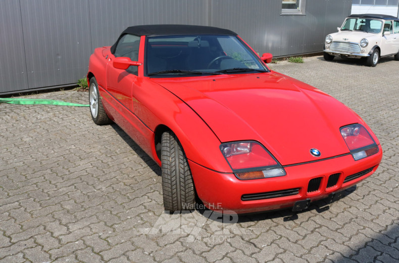 PKW, rot -Roadster-