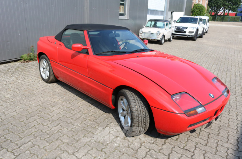 PKW, rot -Roadster-