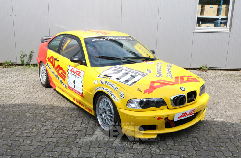 Motorsportfahrzeug, gelb