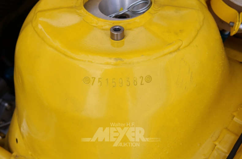 Motorsportfahrzeug, gelb