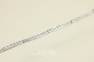 Armband, 750er WG, mit 36 kl. Diamanten