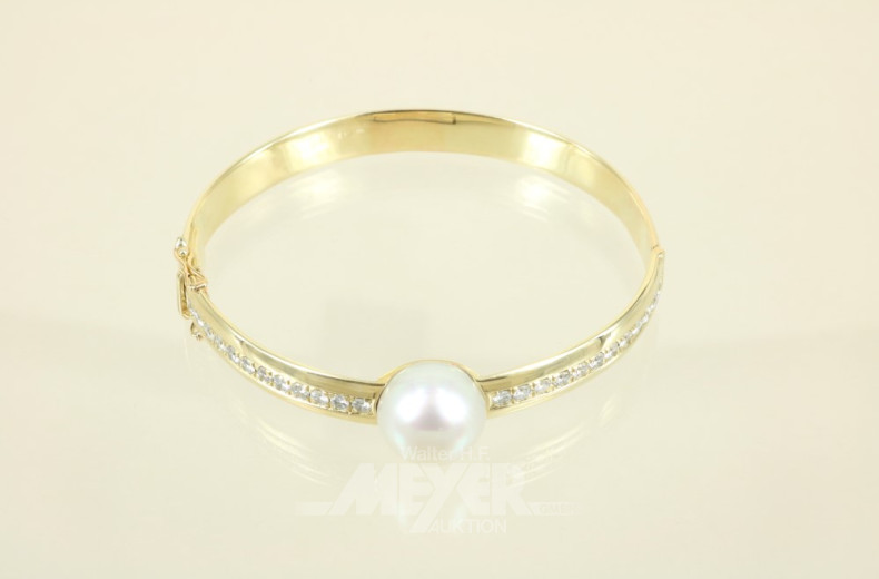 Armreifen, 585er GG, Modellanfertigung,