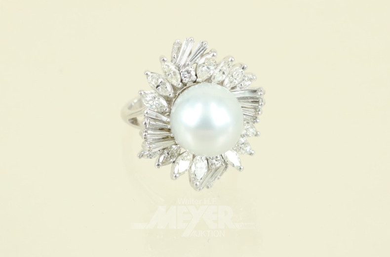 Damenring, 750er WG, Modellanfertigung