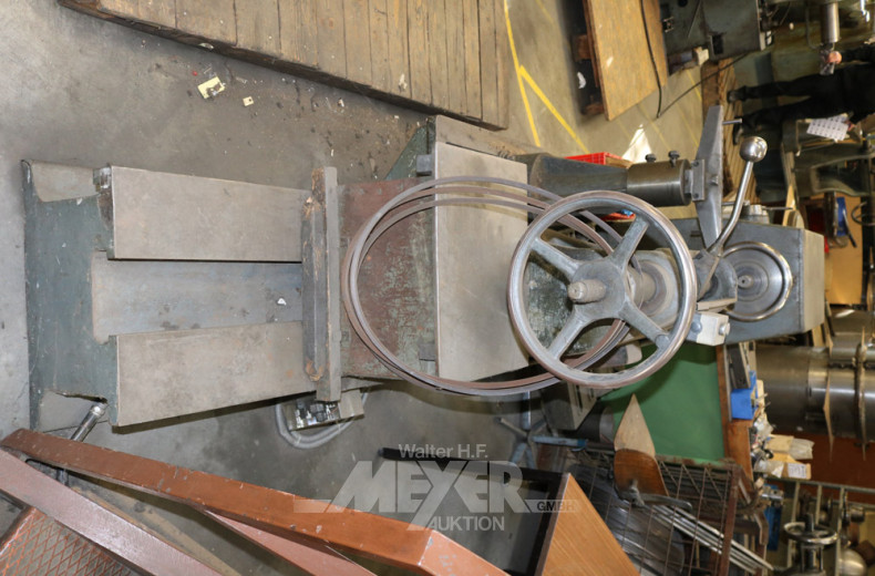 Drück- und Planierbank