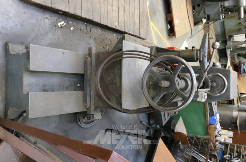 Drück- und Planierbank