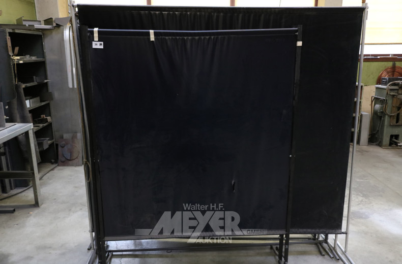 7 div. Schweißtrennwände